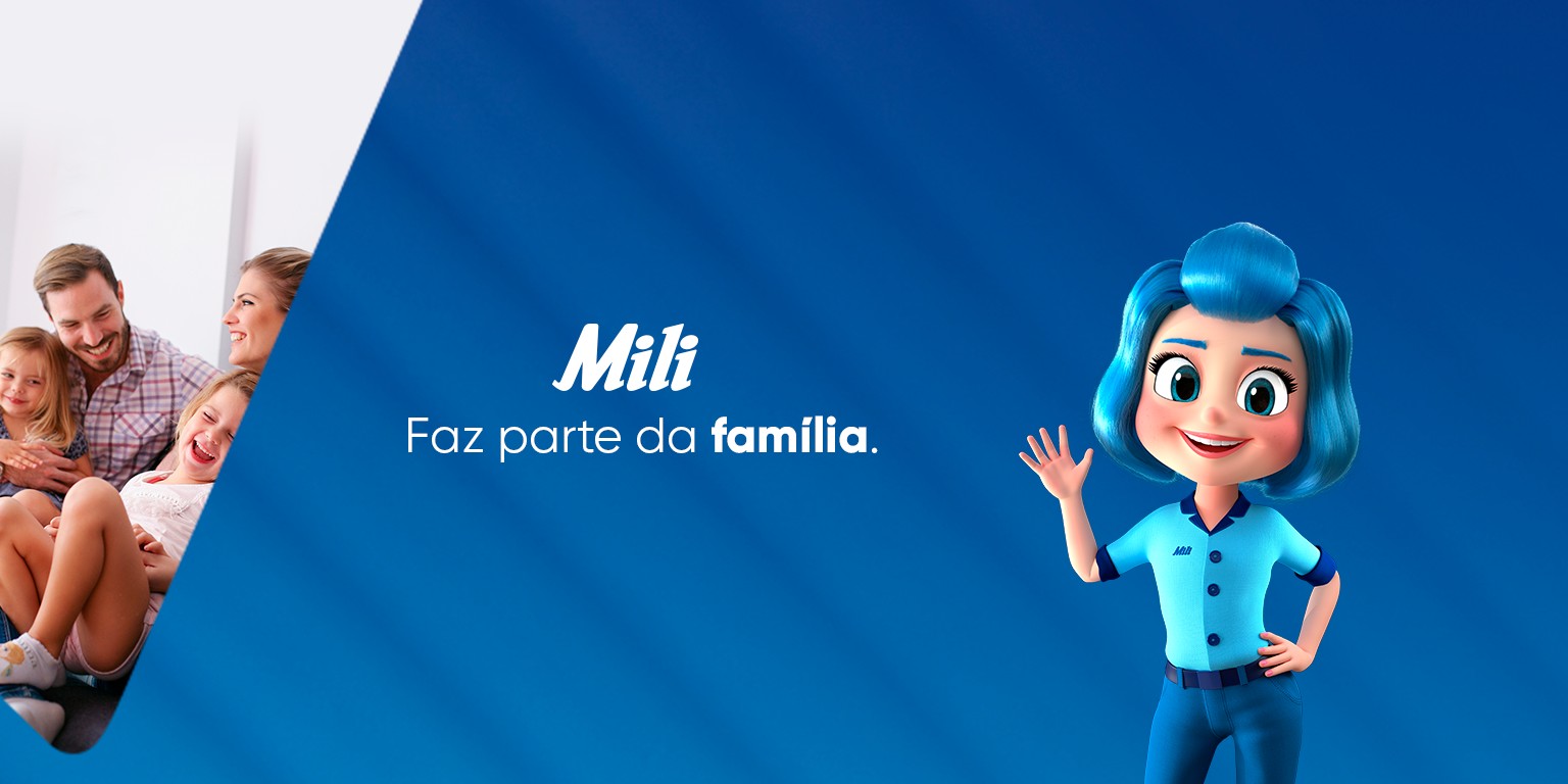 Mili faz parte da família