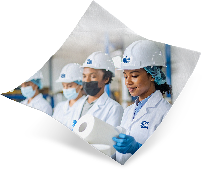 Equipe da Mili em ambiente de produção