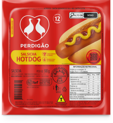 Salsicha Hot Dog Perdigão 500g
